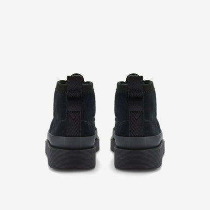 Clarks Wallabee FTR2 Hi Black Suede