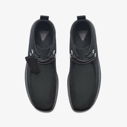 Clarks Wallabee FTR2 Hi Black Suede