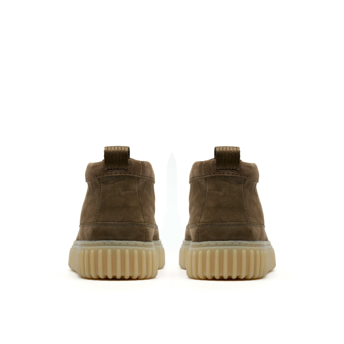 Clarks Torhill Lace Hi Khaki Nubuck