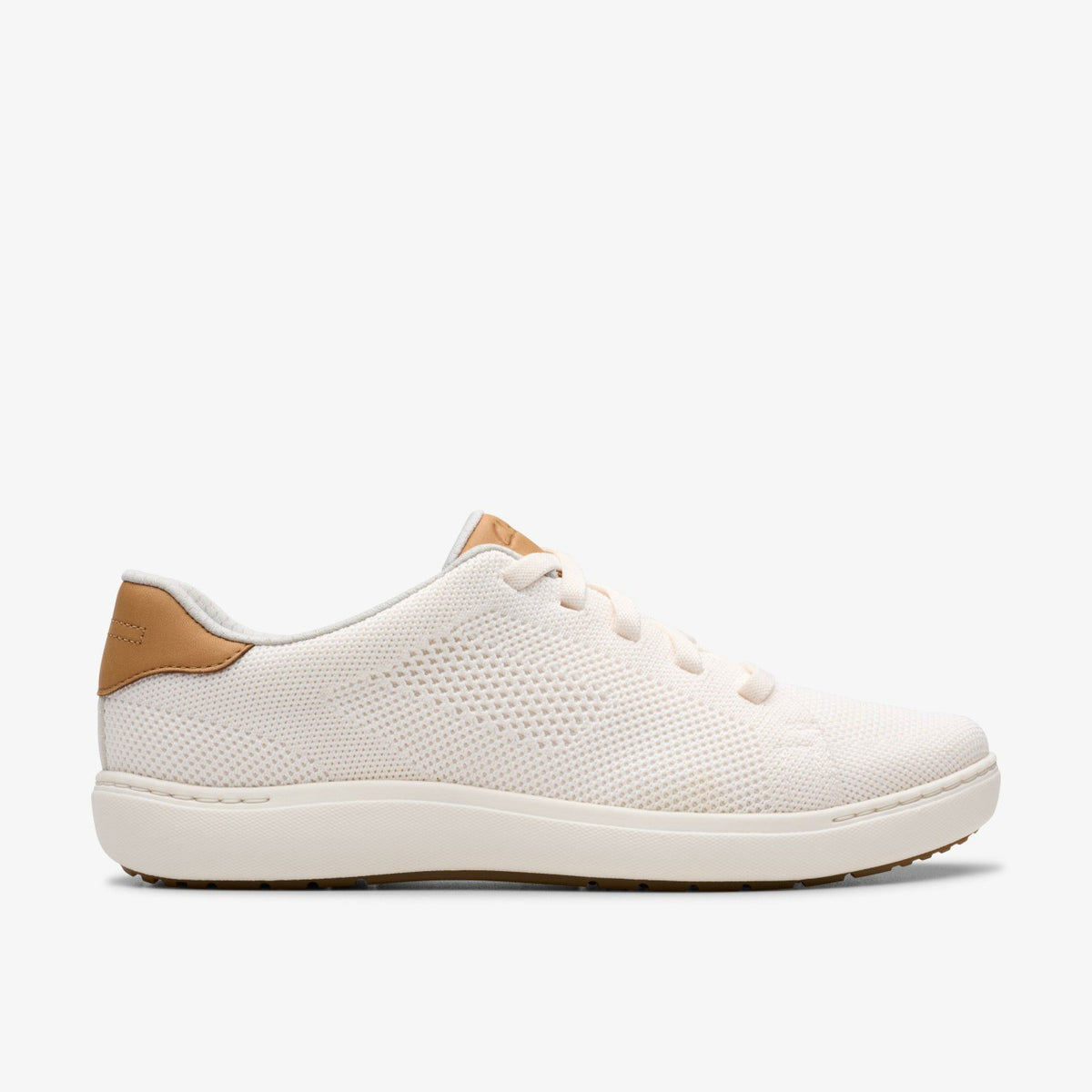 Clarks Nalle Walk White Knit