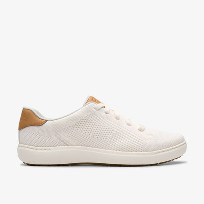 Clarks Nalle Walk White Knit