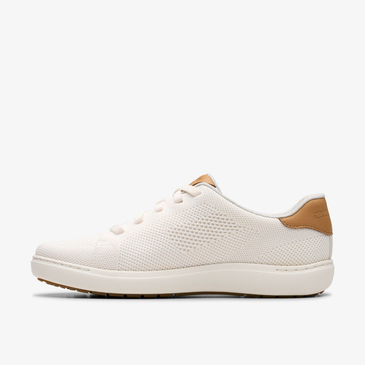 Clarks Nalle Walk White Knit