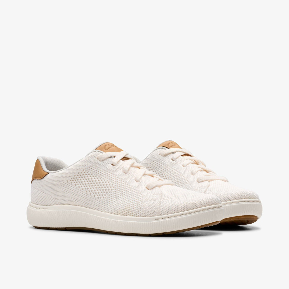 Clarks Nalle Walk White Knit