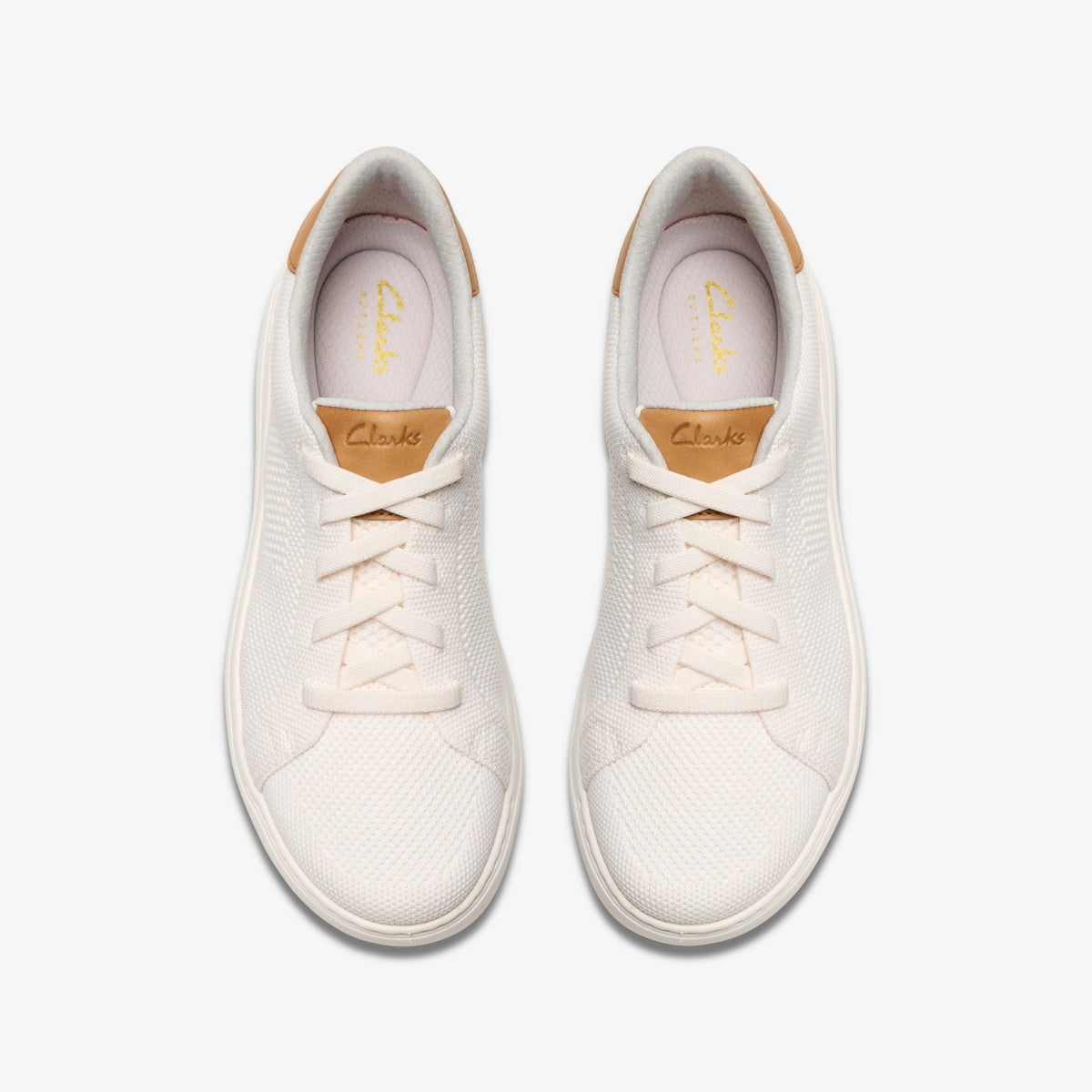 Clarks Nalle Walk White Knit