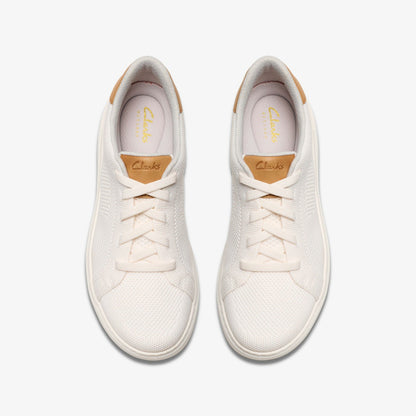 Clarks Nalle Walk White Knit