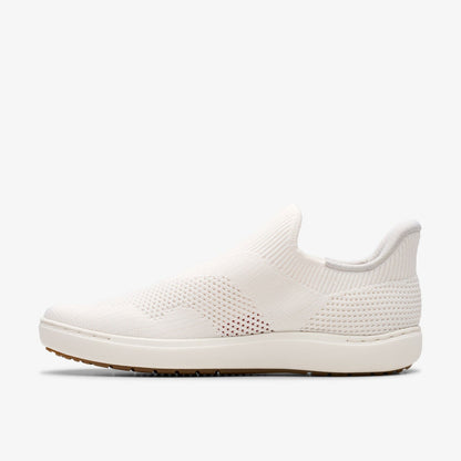 Clarks Nalle Step White Knit