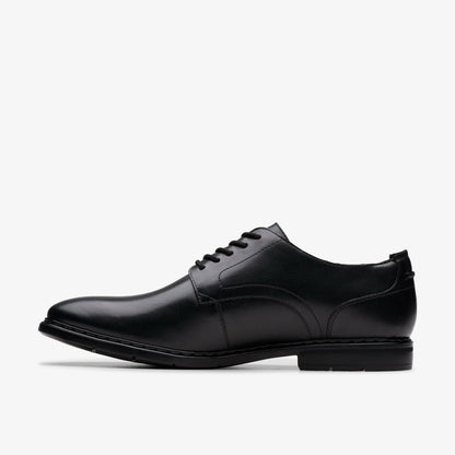 Clarks Banbury Derby Black Leather