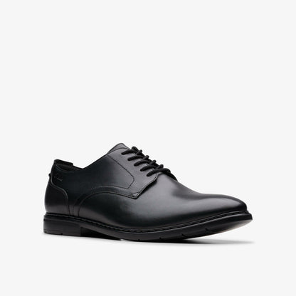 Clarks Banbury Derby Black Leather