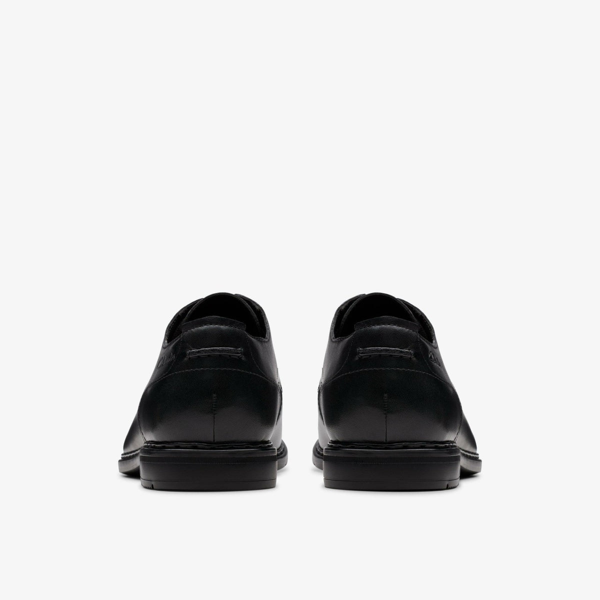Clarks Banbury Derby Black Leather
