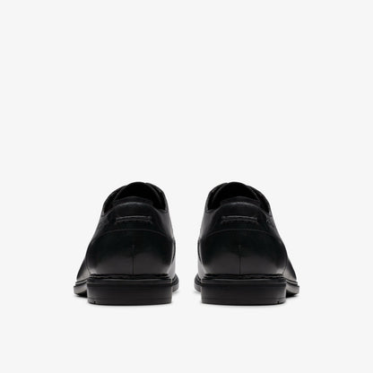 Clarks Banbury Derby Black Leather
