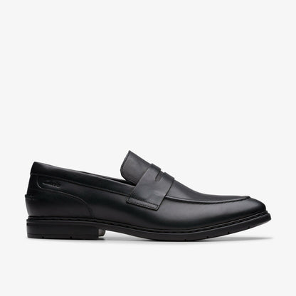 Clarks Banbury Lo Black Leather