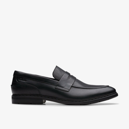 Clarks Banbury Lo Black Leather