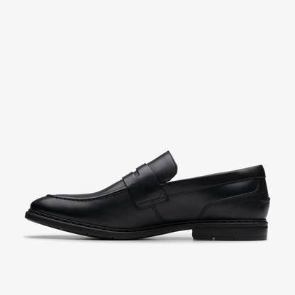 Clarks Banbury Lo Black Leather