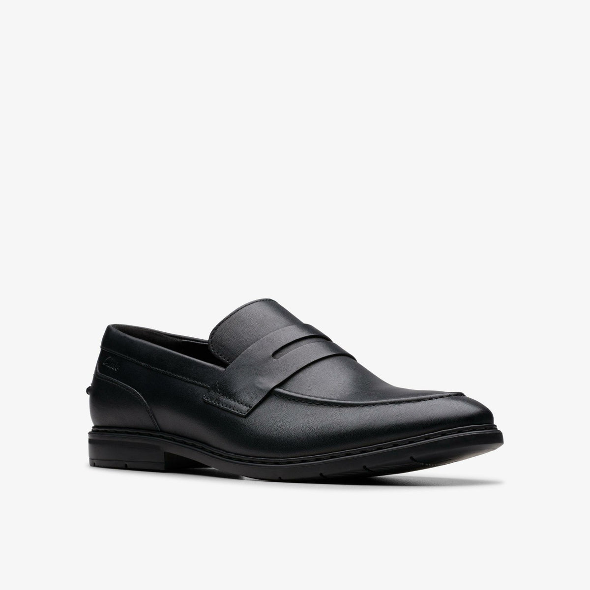Clarks Banbury Lo Black Leather