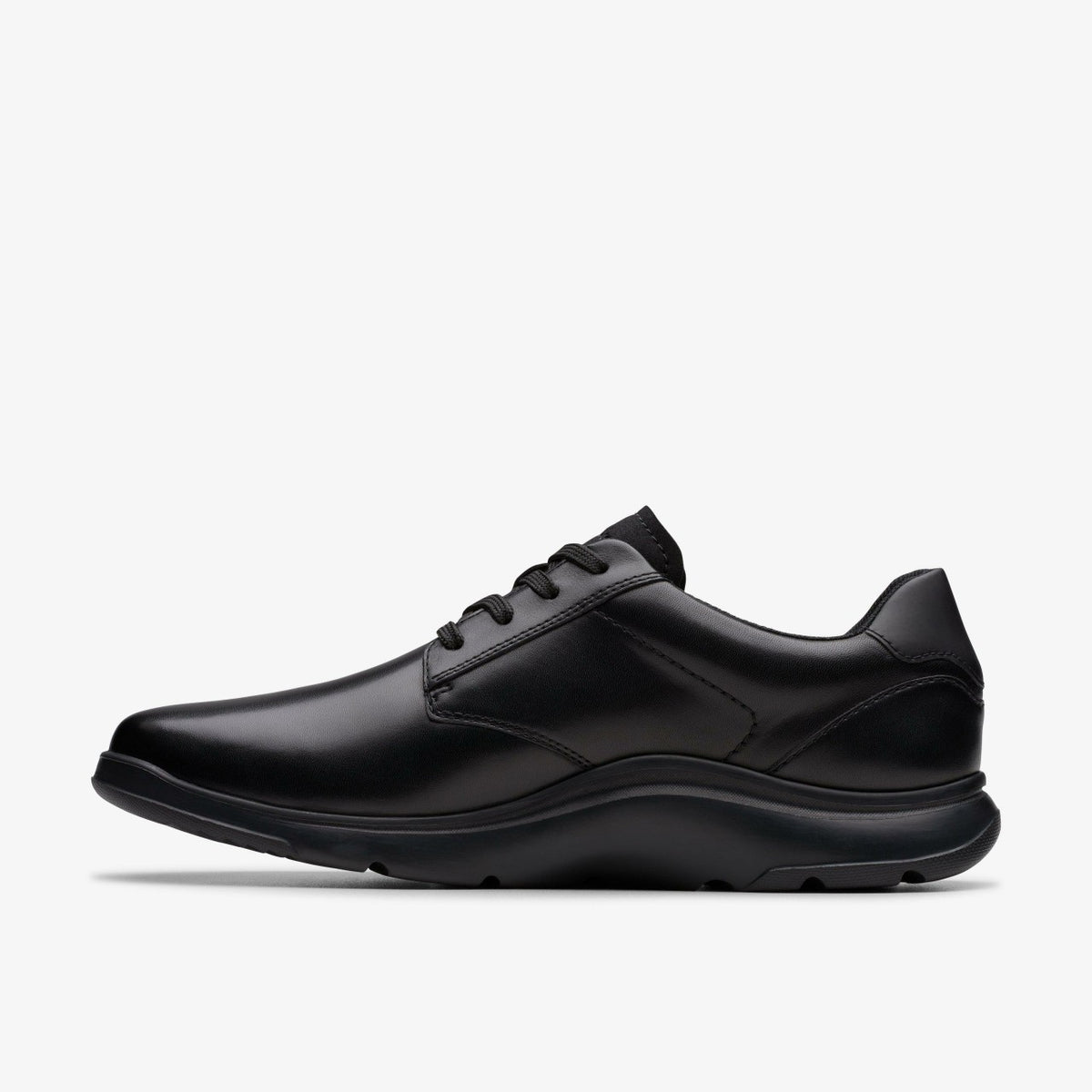 Clarks Lifton Lace Black Leather