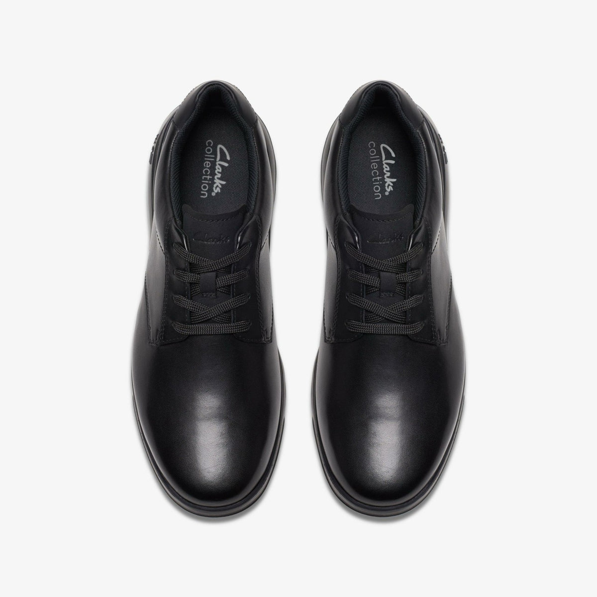 Clarks Lifton Lace Black Leather