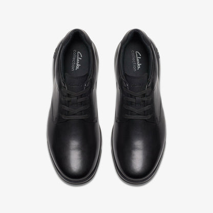 Clarks Lifton Lace Black Leather