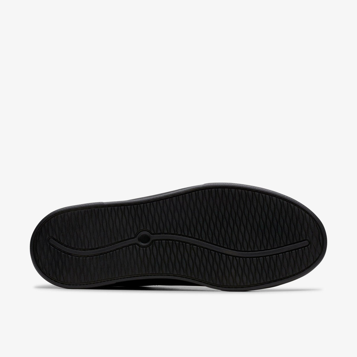 Clarks Romsey Strap Black Leather