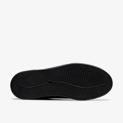 Clarks Romsey Strap Black Leather