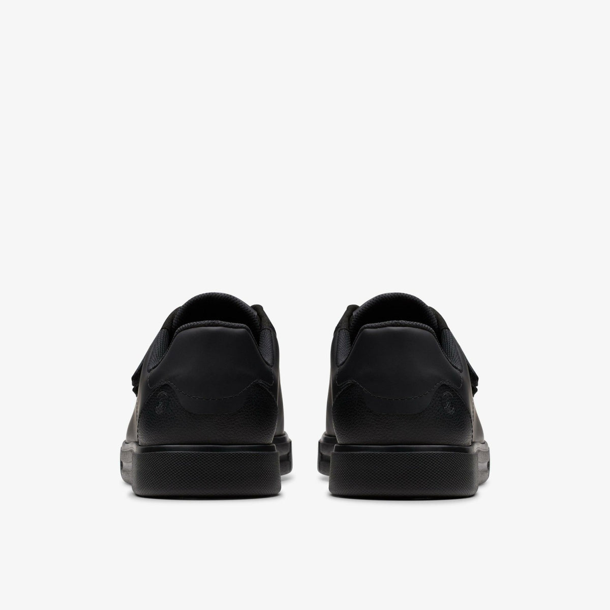 Clarks Romsey Strap Black Leather