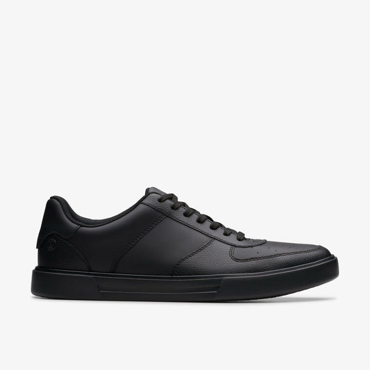 Clarks Romsey Tie Black Leather