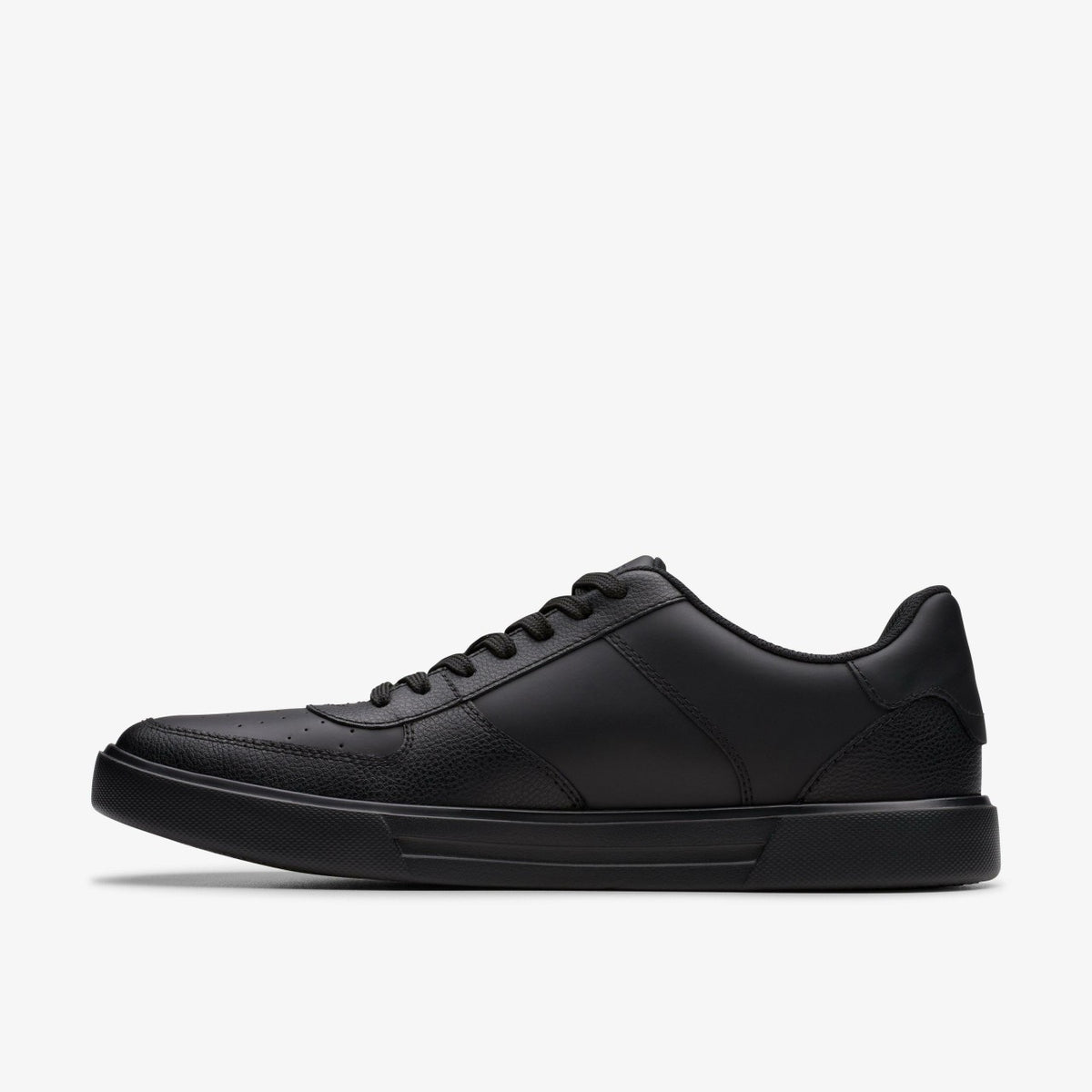 Clarks Romsey Tie Black Leather
