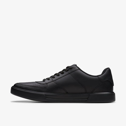 Clarks Romsey Tie Black Leather