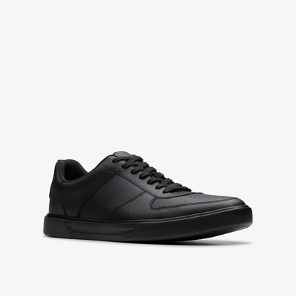Clarks Romsey Tie Black Leather
