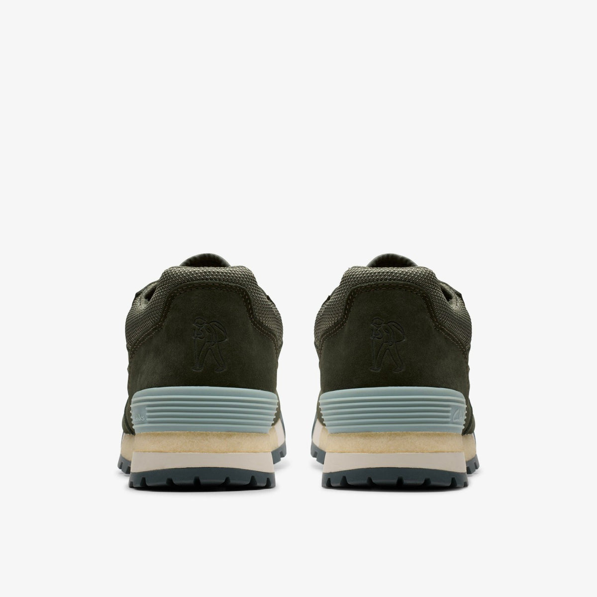 Clarks Laddow Dark Olive Combination