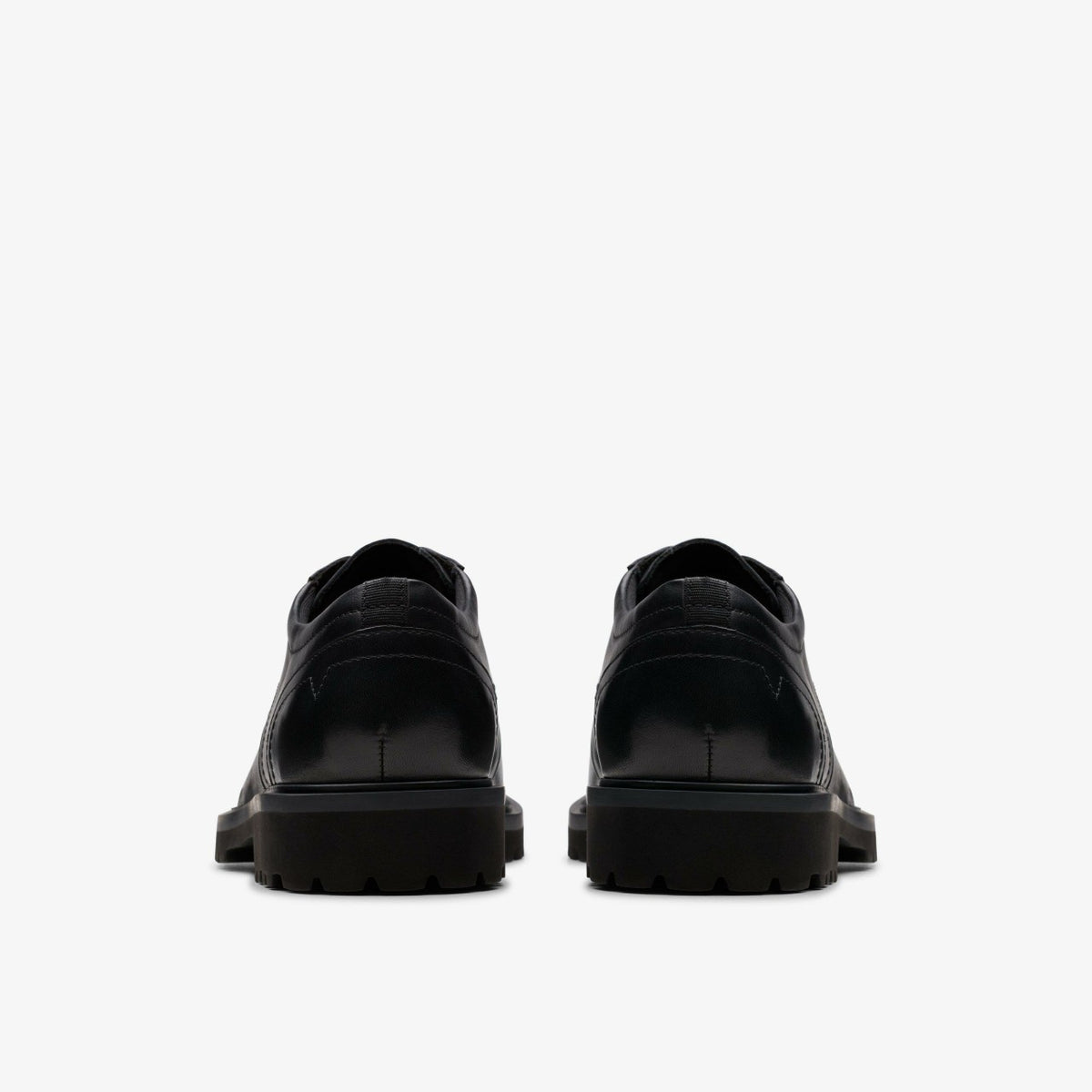 Clarks Berwick Lace Black Leather