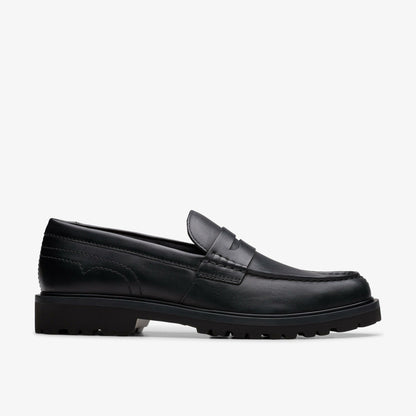 Clarks Berwick Lo Black Leather