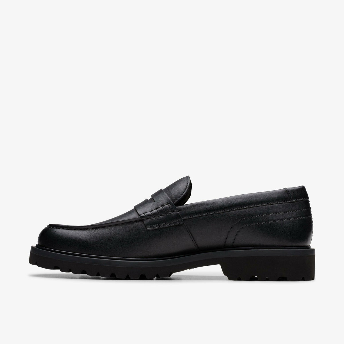 Clarks Berwick Lo Black Leather