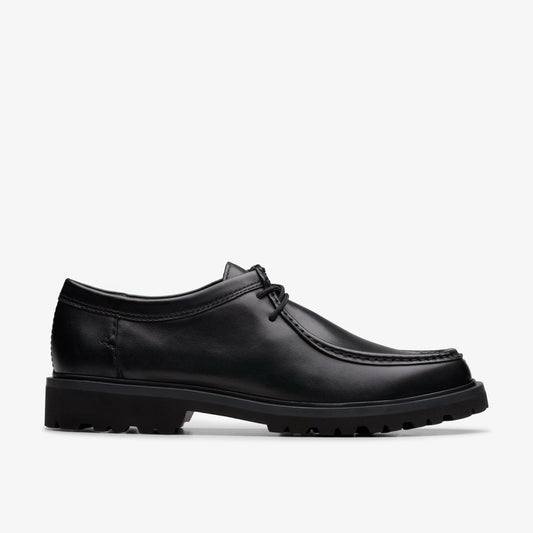 Clarks Berwick Seam Black Leather