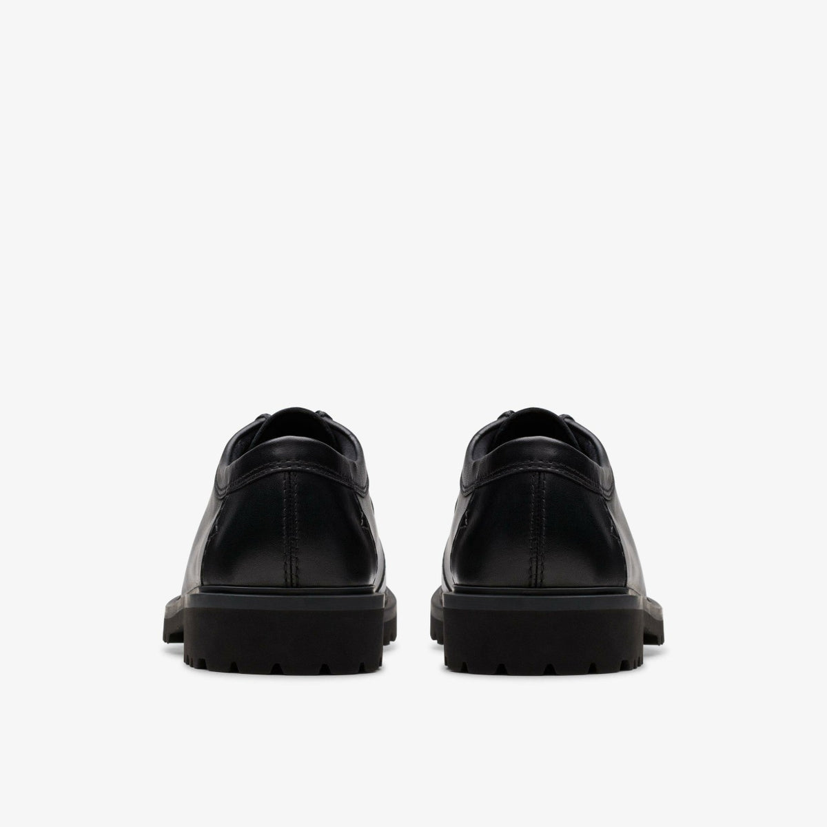 Clarks Berwick Seam Black Leather