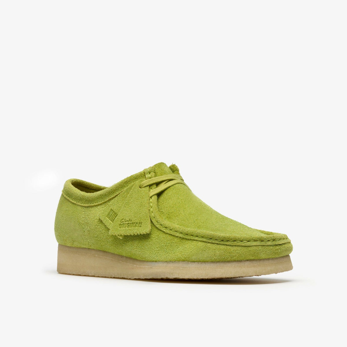 Clarks Wallabee Lime Suede