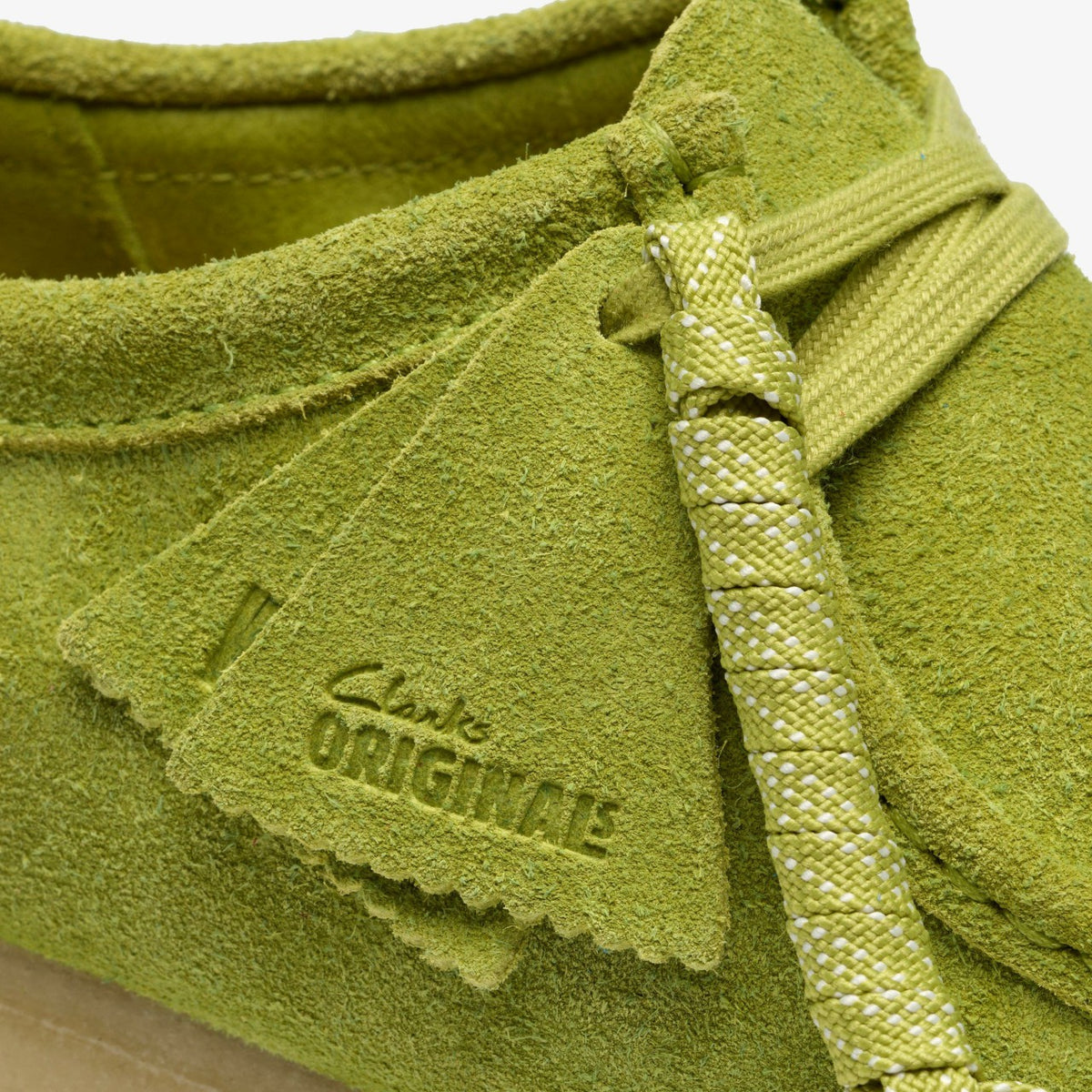 Clarks Wallabee Lime Suede