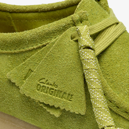 Clarks Wallabee Lime Suede