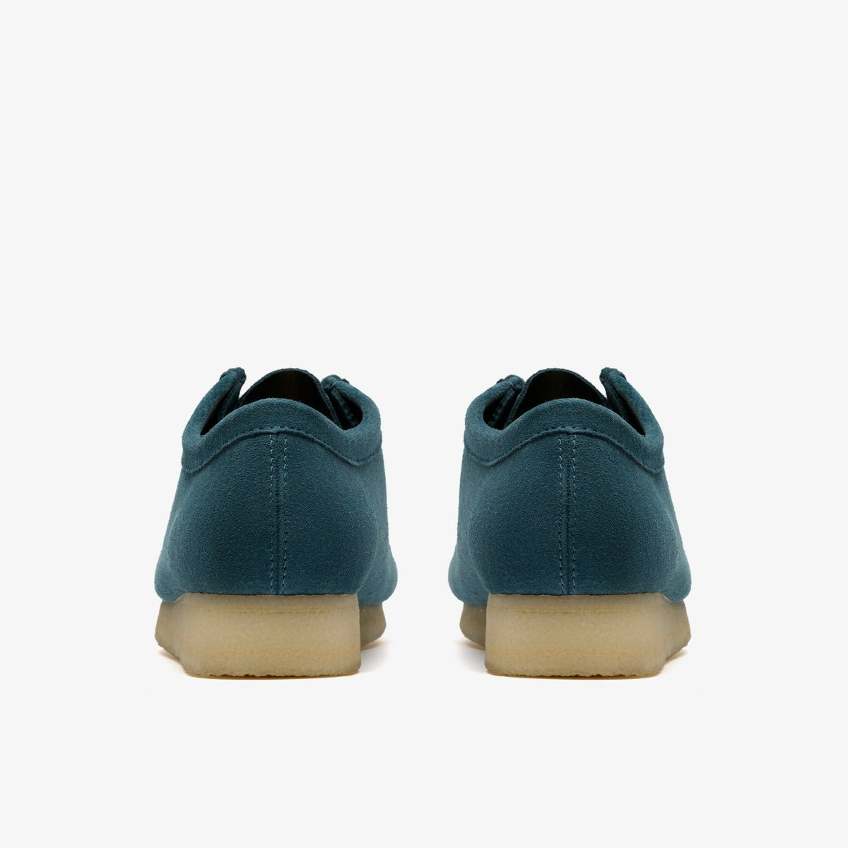 Clarks Wallabee Mid Blue Suede