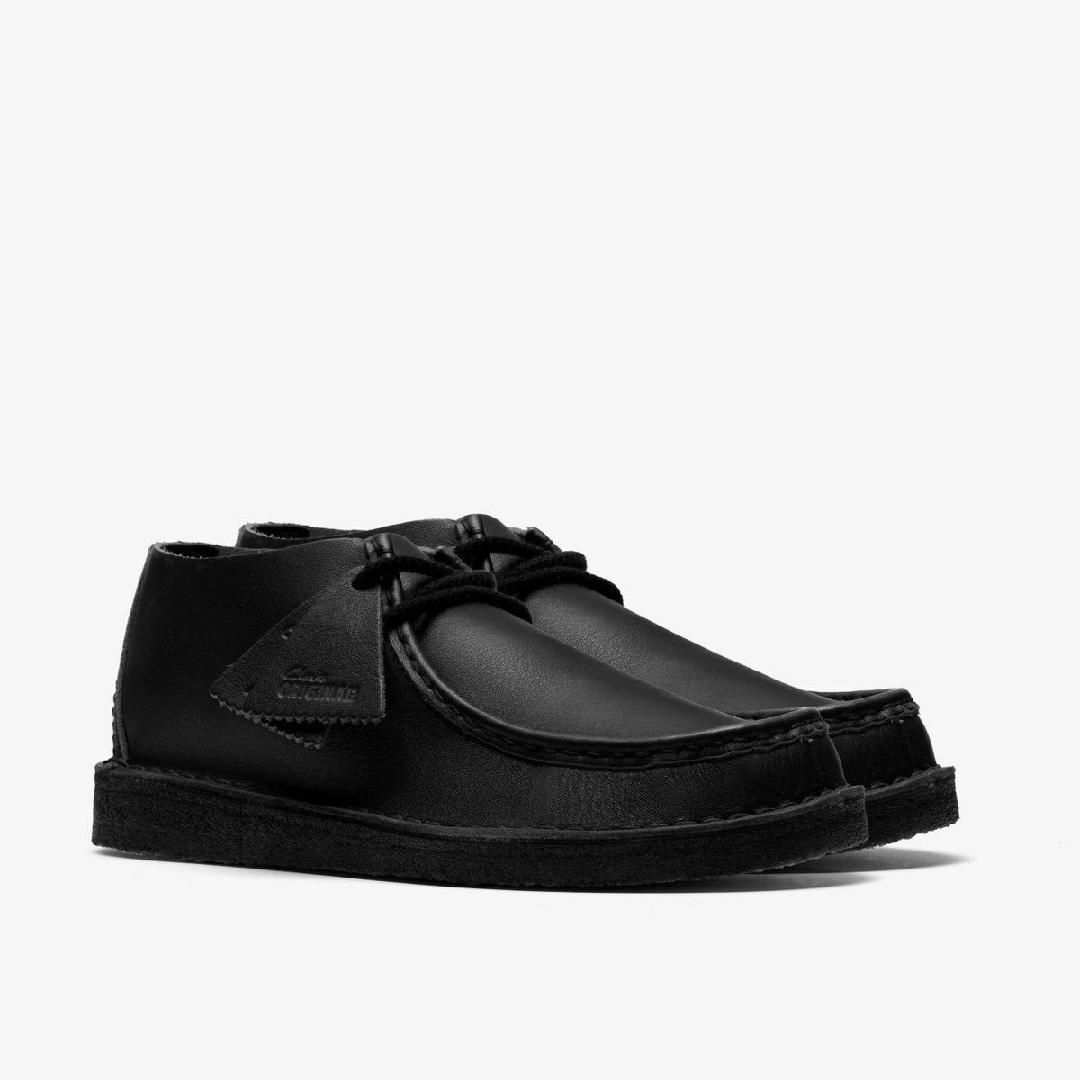 Clarks Desert Nomad Black/Black Leather