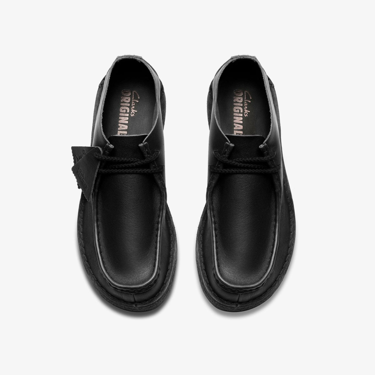 Clarks Desert Nomad Black/Black Leather