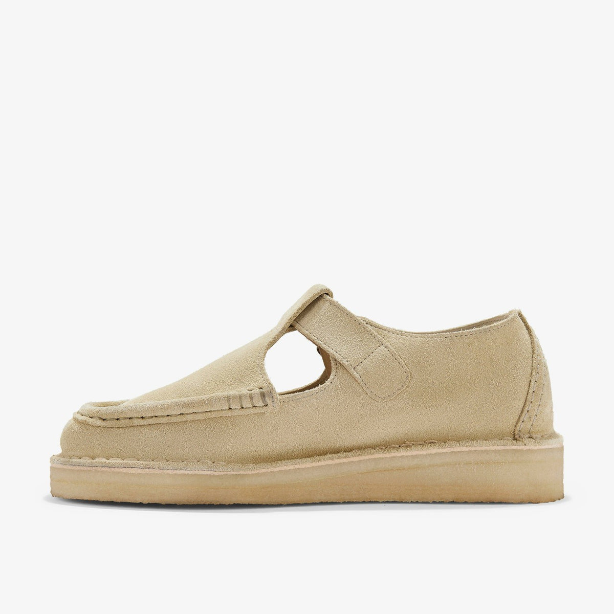 Clarks Nomad T Bar Maple Suede