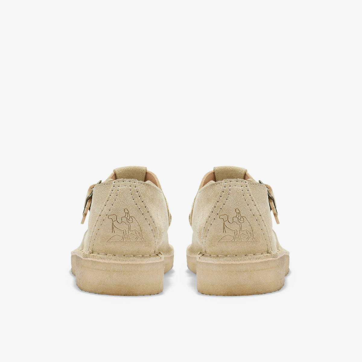 Clarks Nomad T Bar Maple Suede