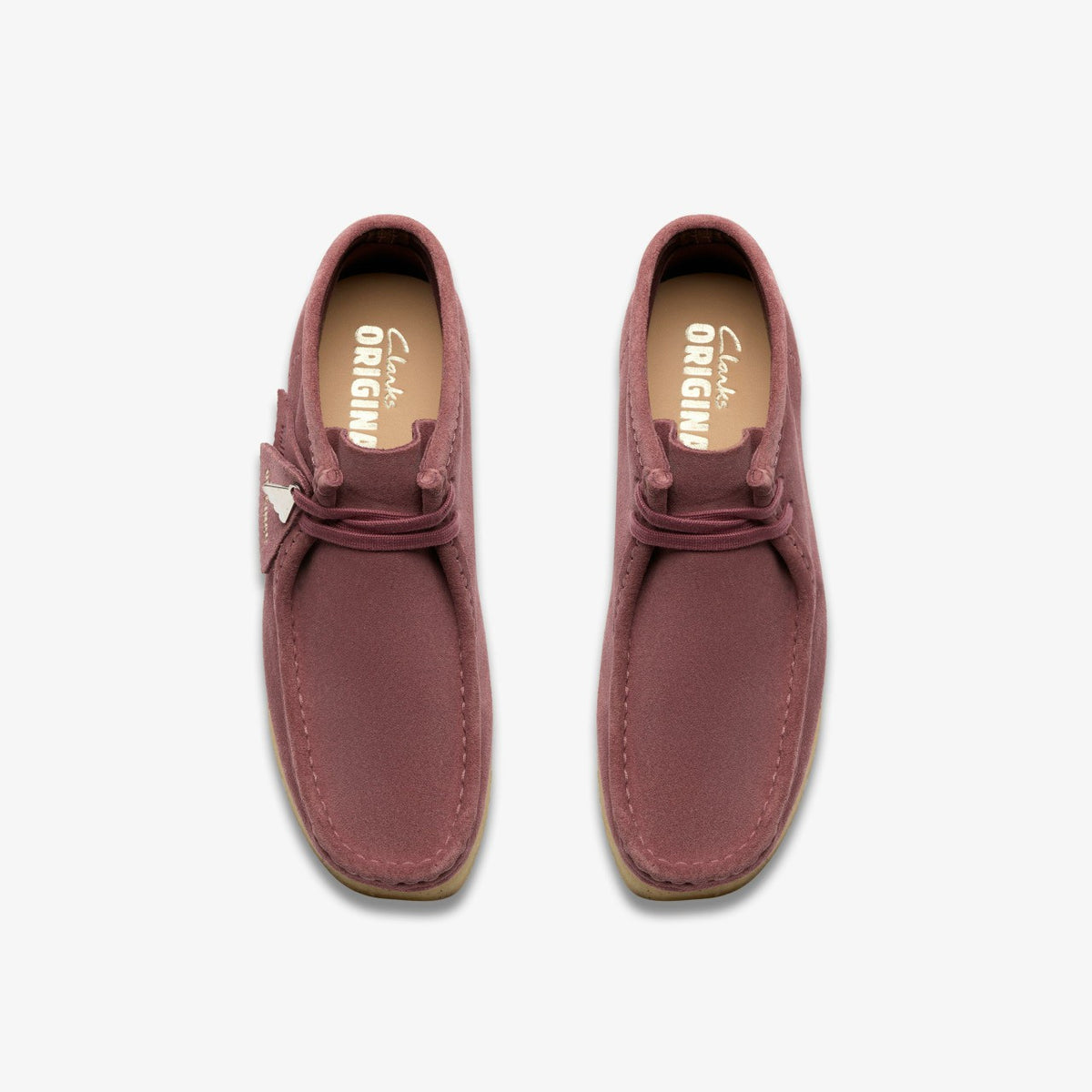 Clarks Wallabee Boot Rose Brown Suede