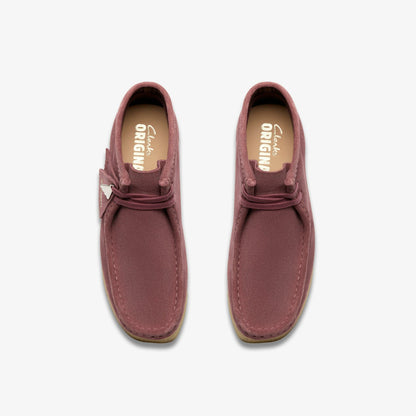 Clarks Wallabee Boot Rose Brown Suede