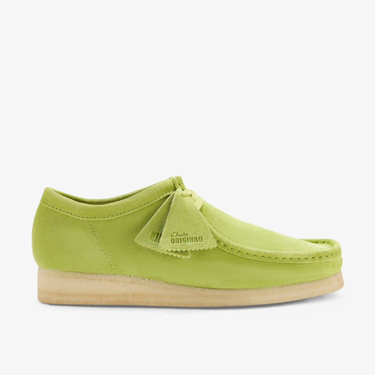Clarks Wallabee Lime Suede