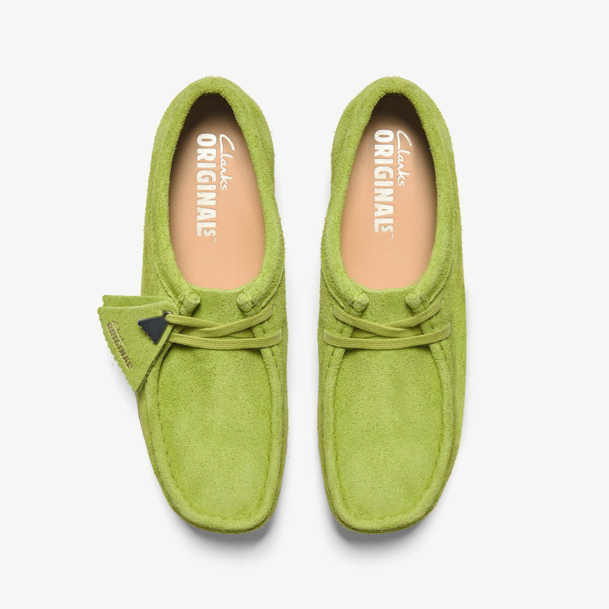 Clarks Wallabee Lime Suede