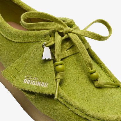 Clarks Wallabee Lime Suede