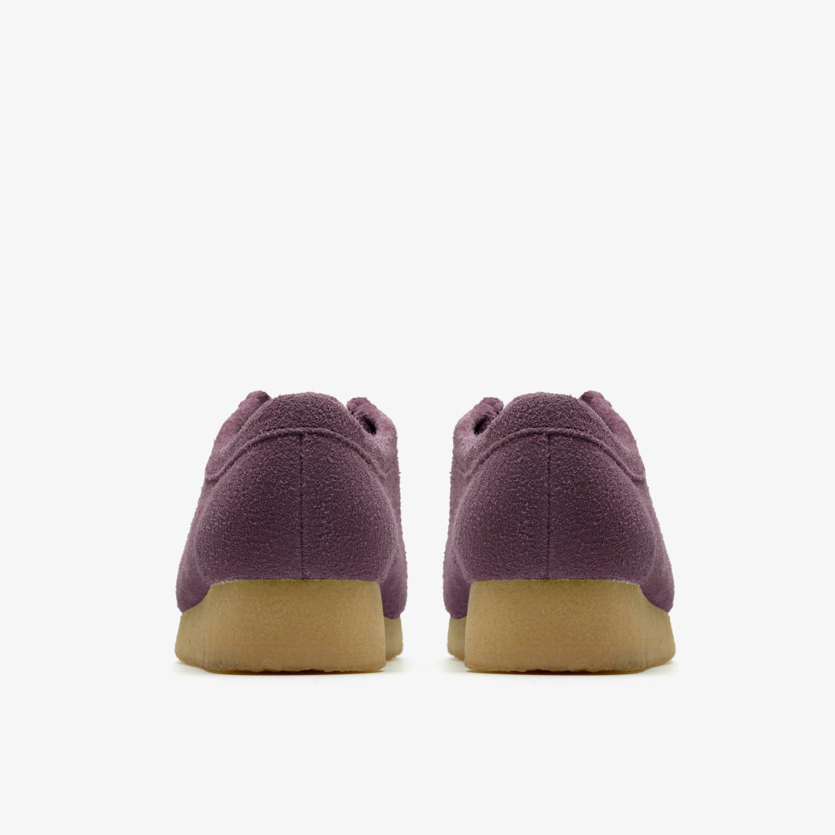 Clarks Wallabee Plum Suede