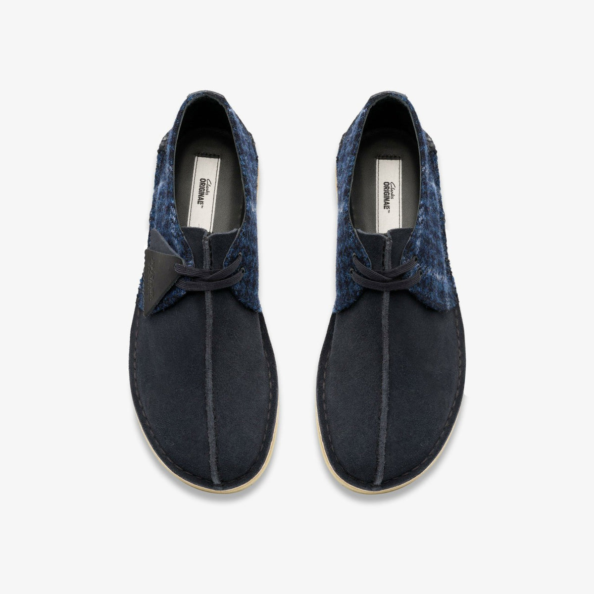 Clarks Desert Trek Navy Tweed Combination