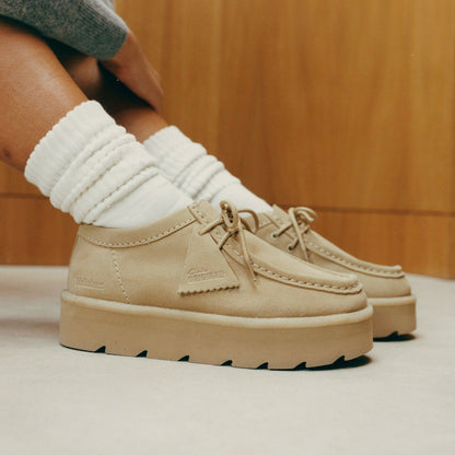 Clarks Meare Walla Maple Suede
